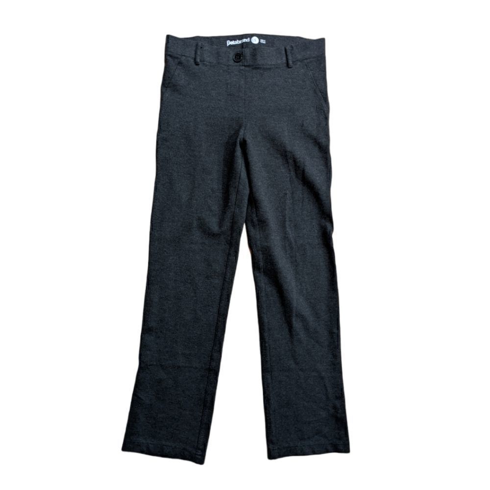 Betabrand Women's Dark Grey Yoga Dress Pants Size S